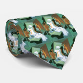 Cravate Bouteille et Compotier par Juan Gris, Cubisme Vint (Roulé)