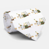 Cravate bouteilles de champagne (Roulé)