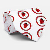 Cravate Bouton Ladybug (Roulé)