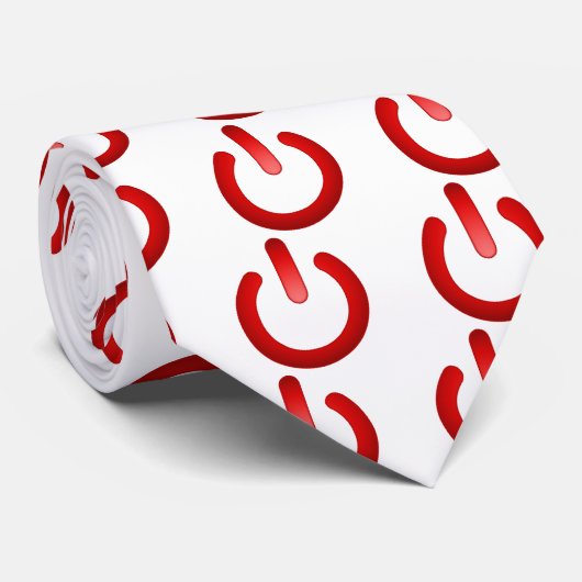 Cravate Bouton simple de puissance (Roulé)