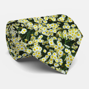 Cravate Boutons Fleur Jaune Dainty Daisy