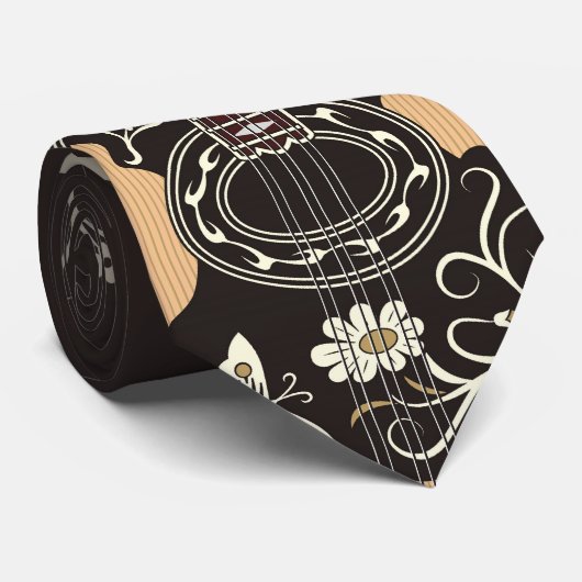 Cravate Bouzouki grec (Roulé)