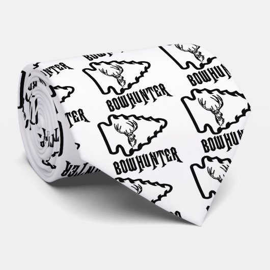 Cravate Bowhunter Arrowhead Deer (Roulé)