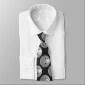 Cravate Bowling Ball Grey (Attaché)