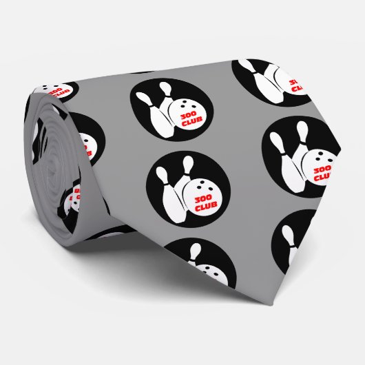 Cravate Bowling du cool 300 (Roulé)