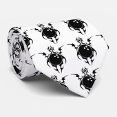 Cravate bowling. tribal. (Roulé)