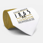 Cravate Boxe Fight, Queensberry Rules (Roulé)