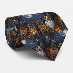 Cravate Boxer Halloween Effrayant