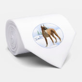 Cravate Boxer Noel (Roulé)