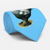 Cravate Brahma : Coq foncé (Roulé)