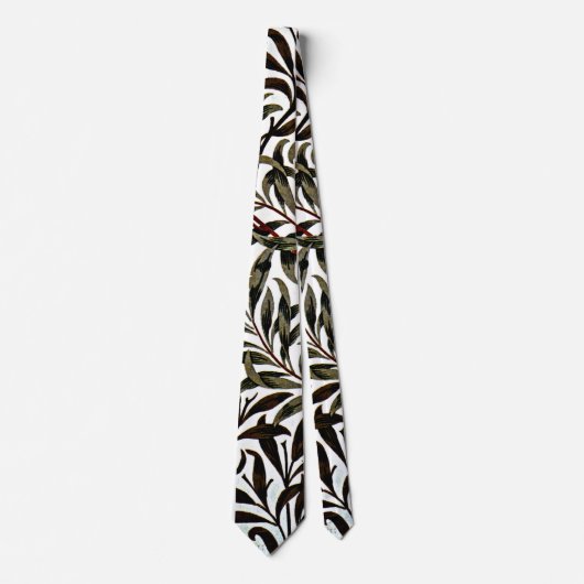Cravate Branche de saule, un modèle de William Morris (Devant)