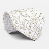 Cravate Branches dorées (Roulé)