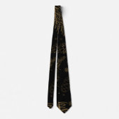 Cravate Branches et pin 2 (Dos)