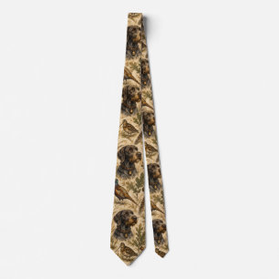 Cravate Braque allemand à poil dur – Collection de chasse