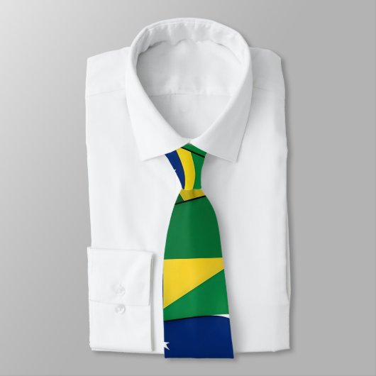 Cravate Brasil (AI créé) (Attaché)
