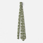 CRAVATE BRAT MILITAIRE (Dos)