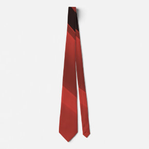 Cravate Brayures rouge foncé et noir, motif populaire