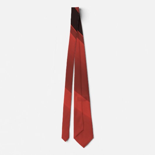 Cravate Brayures rouge foncé et noir, motif populaire (Dos)