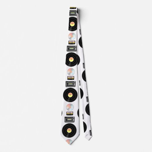 Cravate Brevets Eighties Tech (Devant)