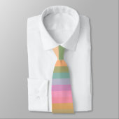 Cravate Bright Rainbow Stripe (Attaché)