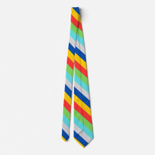Cravate Bright Stripe Necktie (Dos)