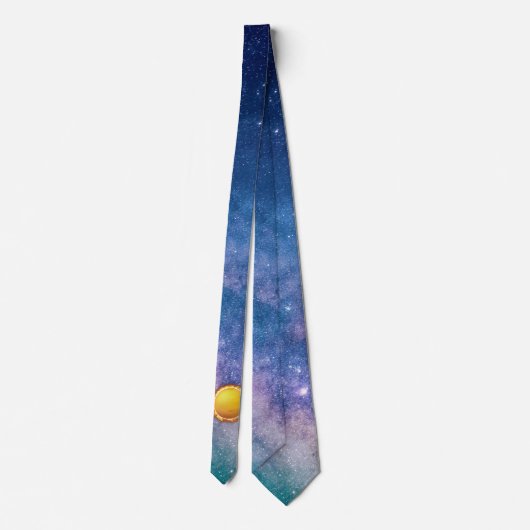 Cravate Bright Yellow Sun Our Star With Sunspots (Dos)