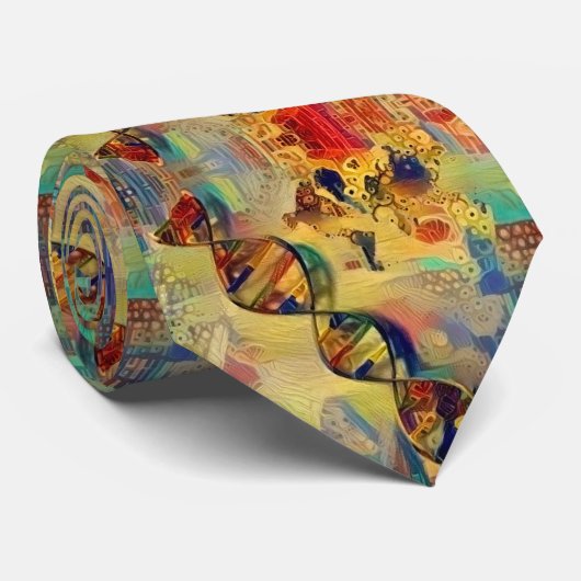 Cravate Brin d'ADN (Roulé)