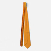 Cravate Briques en plastique verticales orange (Dos)
