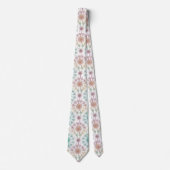 Cravate Brise de Dandelion Whimsical - Pastel Botanique (Devant)