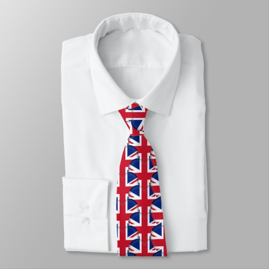 Cravate British Hearts, Union Jack Flag / United Kingdom (Attaché)