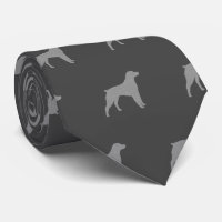 Brittany Spaniel Chien race Silhouettes Motif