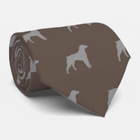 Brittany Spaniel Chien race Silhouettes Motif
