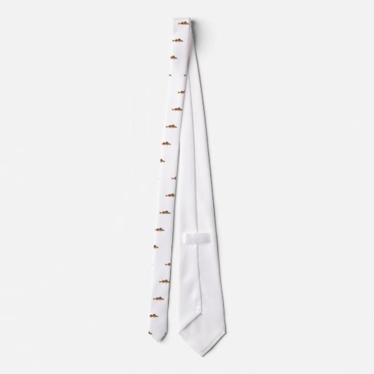 Cravate Brochets vairons (Dos)