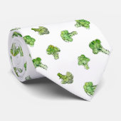 Cravate Brocoli - dispersé - ouvrez-vous (Roulé)