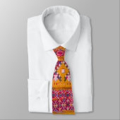 Cravate Broderie indienne colorée Imprimer (Attaché)