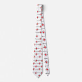 Cravate "Broken Kite White" (Devant)