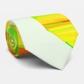 Cravate Brosse arc-en-ciel (Roulé)