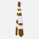 Cravate Brown diagonale large (Dos)