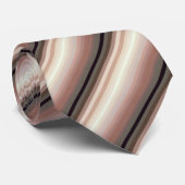 Cravate Brown Ombre Stripes (Roulé)