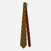 Cravate Brown Poodle Necktie (Devant)