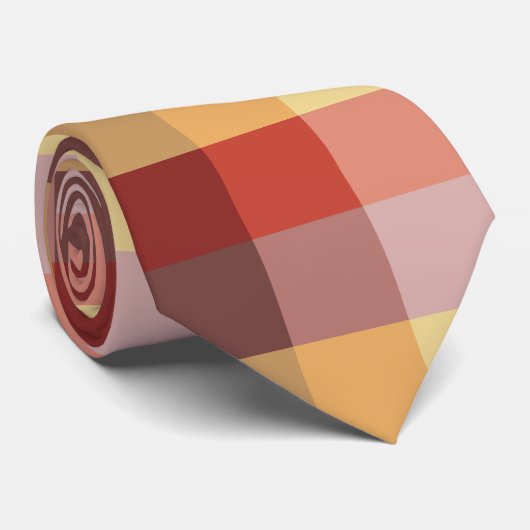 Cravate Brûlé automne (Roulé)