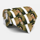 Cravate Brûlure de Robert, célébrant la nuit de la brûlure (Roulé)