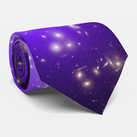 Cravate Brume pourpre étoiles dans l'espace NASA espace Xr (Roulé)