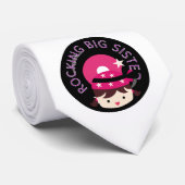 Cravate Brunette Rocking Big Sister (Roulé)