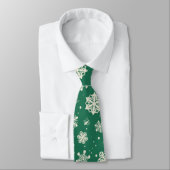 Cravate Buddy le Motif Elf Snowflake (Attaché)