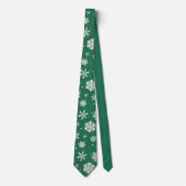 Cravate Buddy le Motif Elf Snowflake (Devant)
