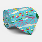 Cravate Buddy the Elf Candy Pattern (Roulé)