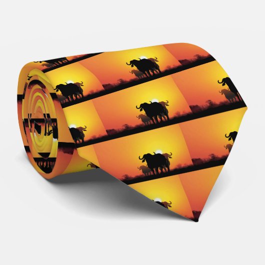 Cravate Buffalo de cap (Roulé)