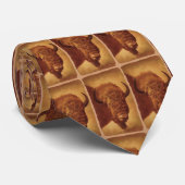 Cravate Buffle / Bison (Roulé)