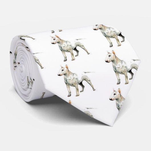 Cravate Bull-terrier (Roulé)